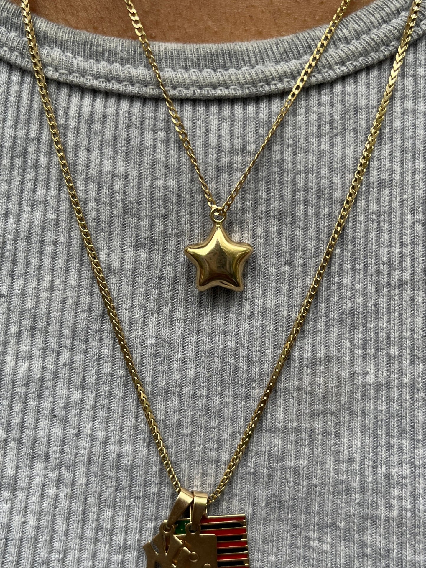 Puffy Star Charm