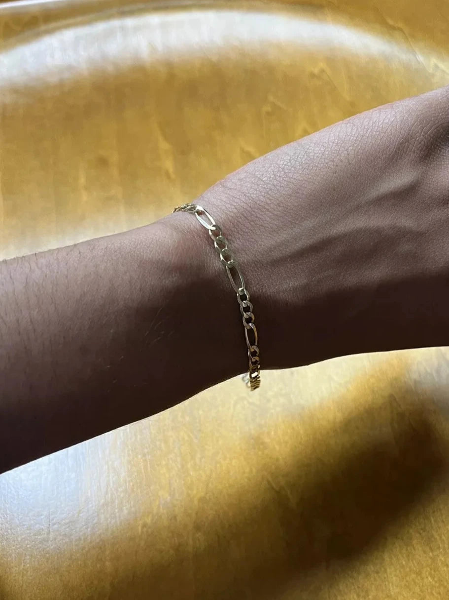 Italian Gold Figaro Bracelet