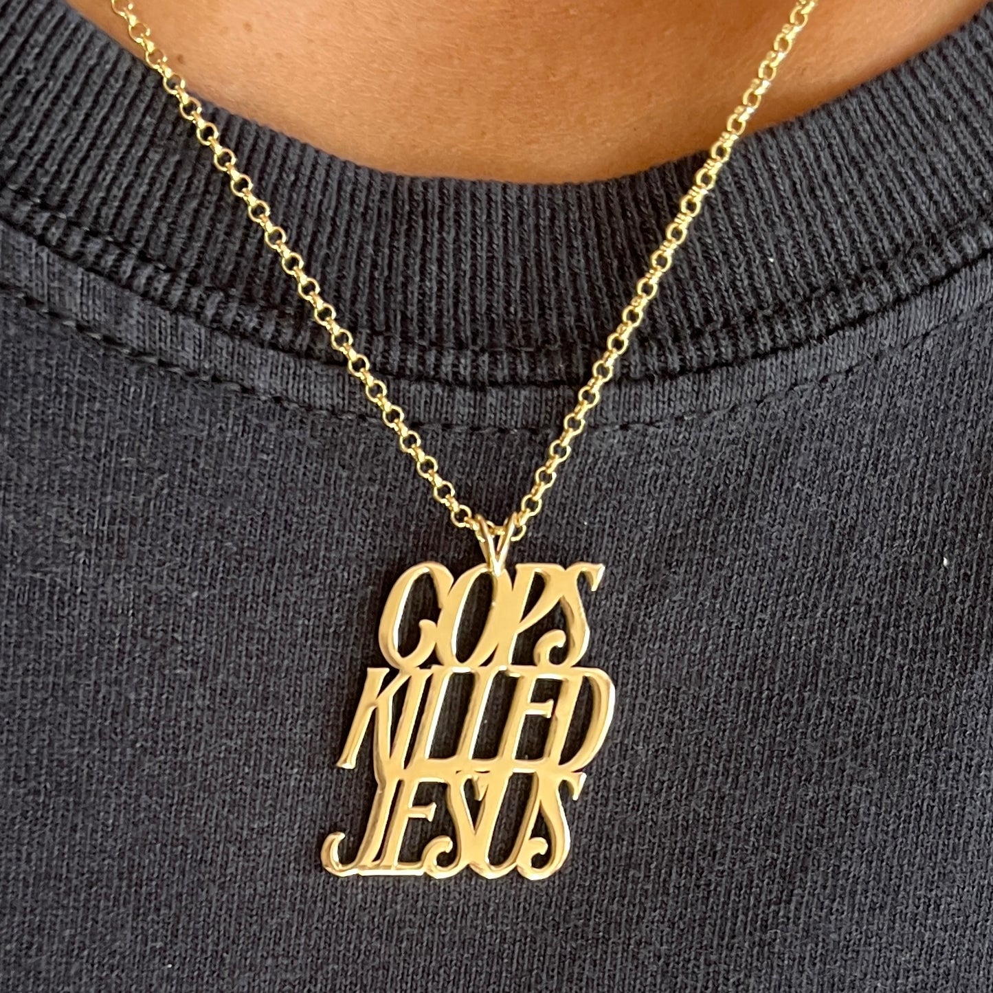 Cops Killed Jesus Pendant