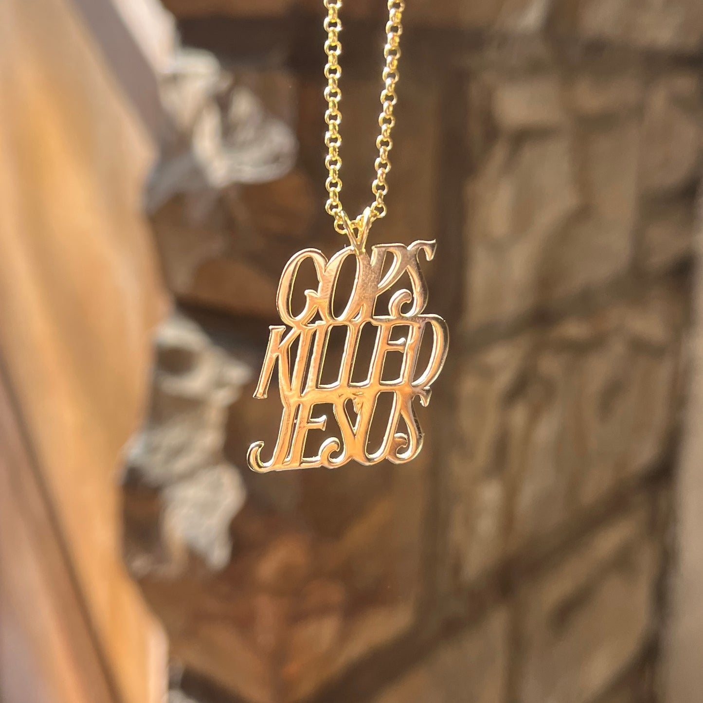 Cops Killed Jesus Pendant